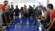 Nightlife | Flip Cup Party Game at the Bar Crawl in Nice | Riviera Bar Crawl & Tours