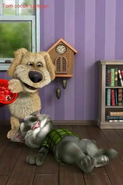 Haydi 1,2,3, diye sayalım çocuk şarkısı | Komik kedi Tom izle.