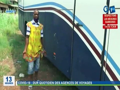 RTG / Covid 19 - Dur quotidien des agences de voyages