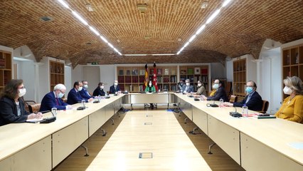 Ayuso se reúne con el sector sanitario para abordar la desescalada