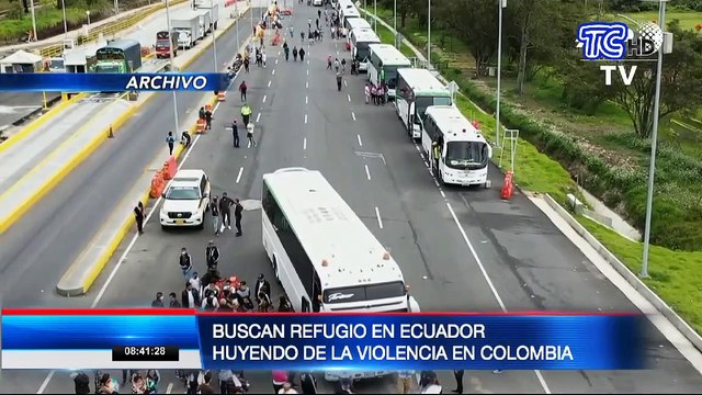 Huyen de la violencia en Colombia y buscan refugio en Limones, Esmeraldas