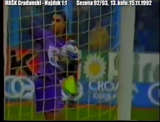 1. HNL 1992/93 HAŠK - Hajduk