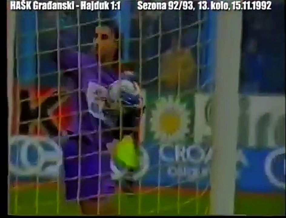 1. HNL 1992/93 HAŠK - Hajduk