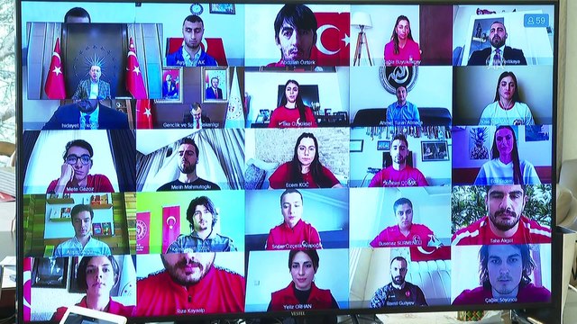 Cumhurbaşkanı Erdoğan: 'Siz gençlerin 19 Mayıs ruhuna sahip çıkmasından memnuniyet duyuyorum' - İSTANBUL