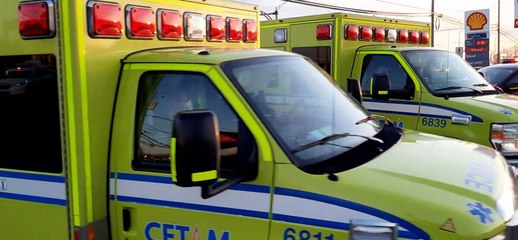 Accident impliquant un camion de la Régie d'incendie de Saint-Constant et Sainte-Catherine