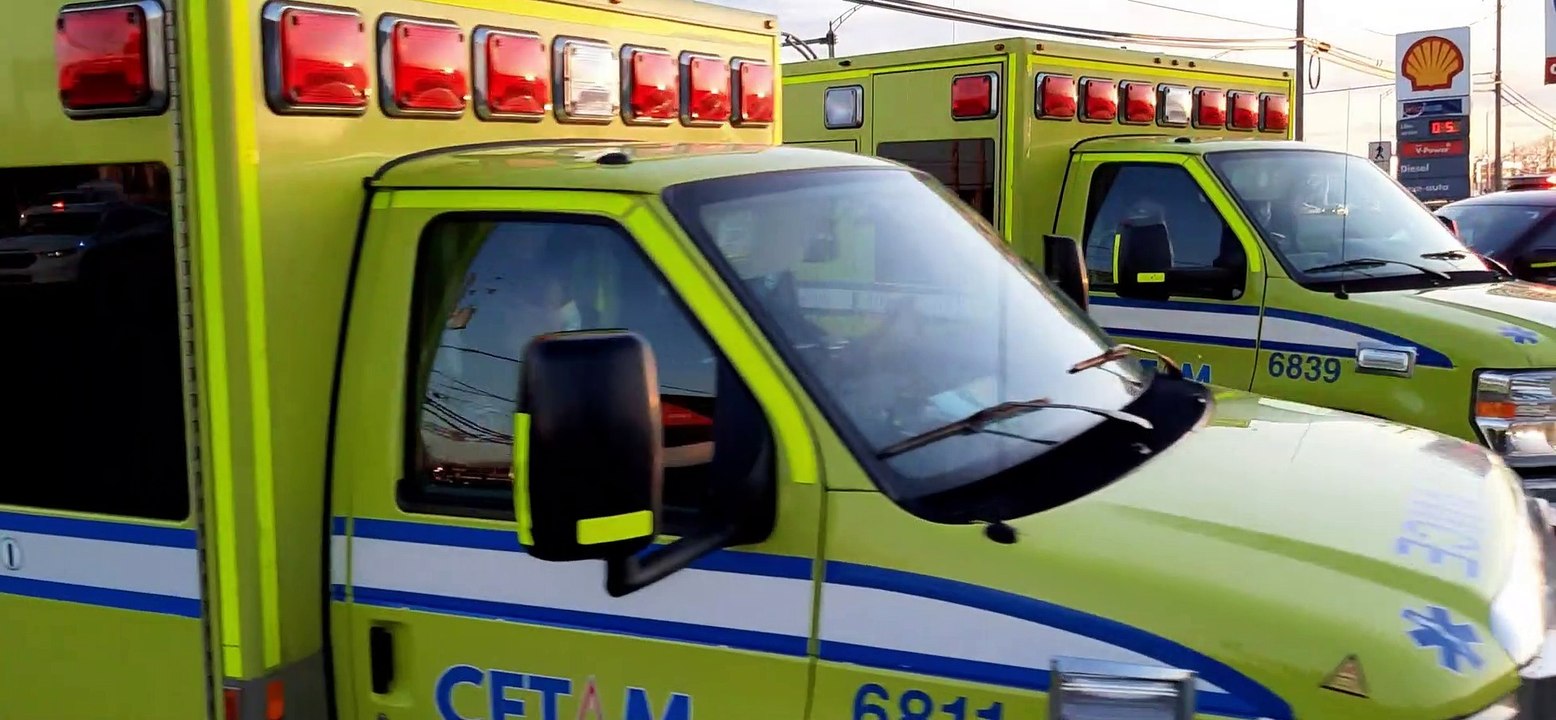 Accident impliquant un camion de la Régie d'incendie de Saint-Constant et Sainte-Catherine