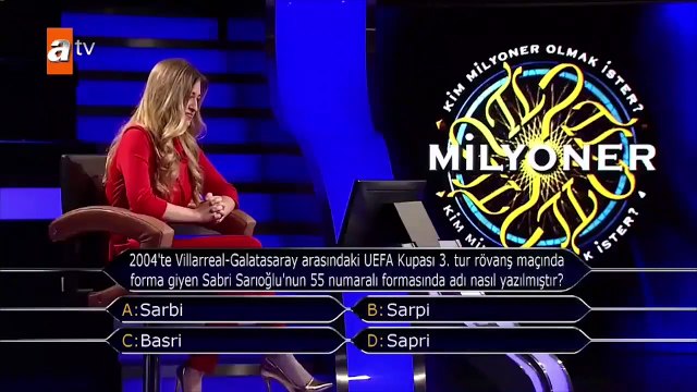 Kim Milyoner Olmak İster Sabri Sarıoğlu sorusu sosyal medya gündeminde