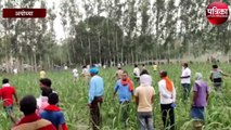 भाजपा विधायक पर फूटा ग्रामीणों का गुस्सा जान बचाकर भागे