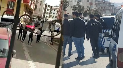 İstanbul’da ortalık karıştı! Sopa, sandalye, saksı…