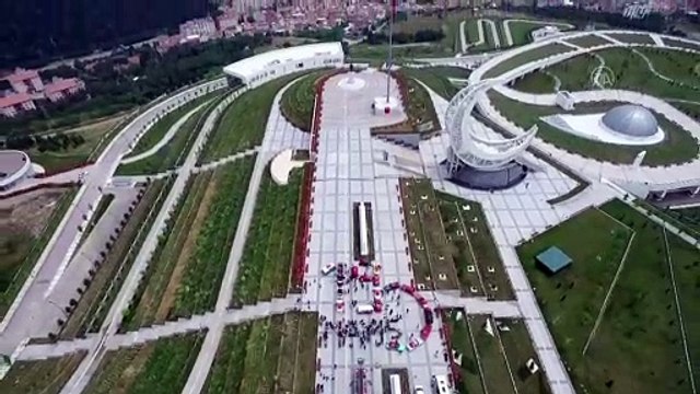 19 Mayıs Atatürk'ü Anma, Gençlik ve Spor Bayramı kutlanıyor - Drone - BALIKESİR