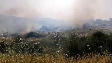 الاردن : حؤيق ضخم في بني كنانة