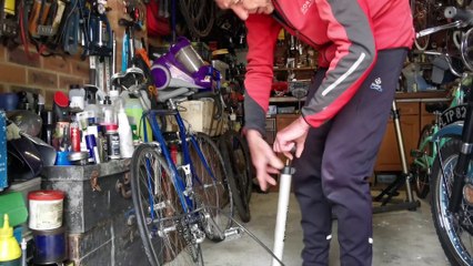 Peter Wallbank's bike restoration for Prostate Cancer UK created by Harrison Read