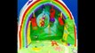 Rare Retro TELETUBBIES Rainbow Toy Play Mat-