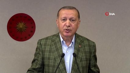 Cumhurbaşkanı Erdoğan: " Ulaşım noktasında en ufak bir sıkıntı yaşamadan uluslararası camiaya en...