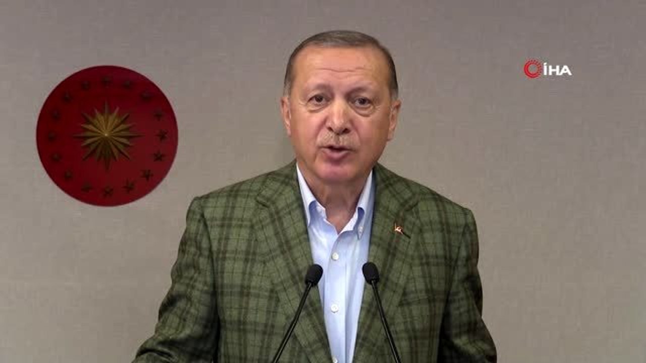 Cumhurbaşkanı Erdoğan: " Ulaşım noktasında en ufak bir sıkıntı yaşamadan uluslararası camiaya en...