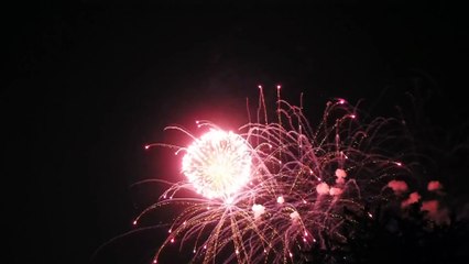 Fireworks Display At Night