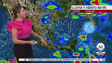 Cecilia Salamanca nos da el pronóstico del tiempo para este lunes 19 de mayo