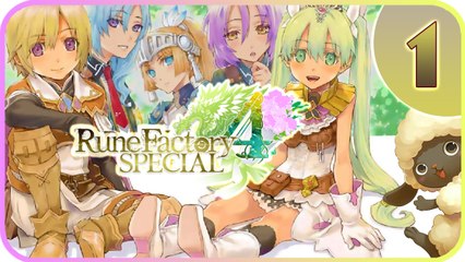Rune Factory 4 Special Walkthrough Part 1 (Switch) Prologue + Yokmir Forest