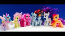 My Little Pony Rainbow Dash,  Rarity and Fluttershy Toys