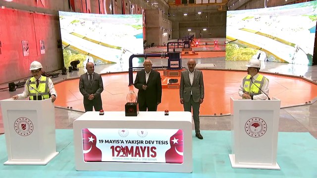 Ilısu Barajı Enerji Santrali 1. Tribün Devreye Alınma Töreni - MARDİN