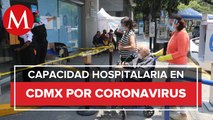 Más de 50 hospitales saturados por covid-19 en CdMx y Edomex