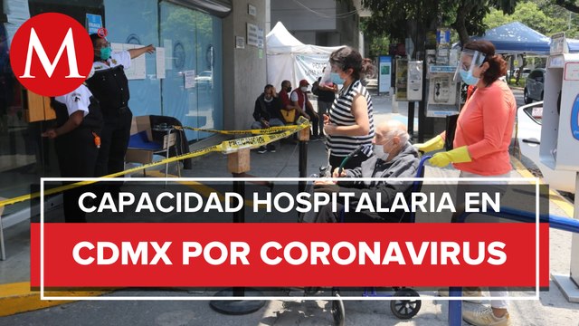 Más de 50 hospitales saturados por covid-19 en CdMx y Edomex