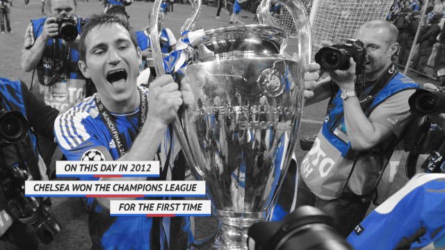 On This Day - Chelsea win the Champions League in 2012