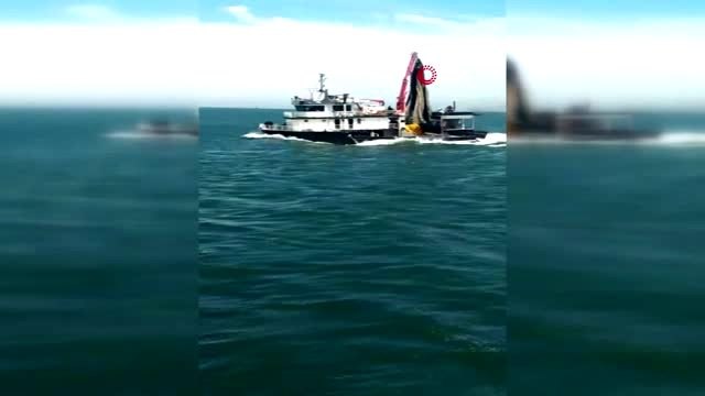 - Balıkçı teknesi böyle alabora oldu- Moritanya açıklarında balıkçı teknesi yüklü halde battı,...