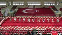 ANTALYA Milli sporcular 19.19'da Türk bayrağı açtı