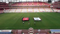 Antalya Stadyumundan İstiklal Marşı yankılandı