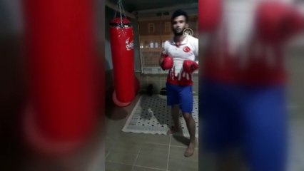 Sporcular '19 Mayıs'ı evlerinde kutladı - SİVAS