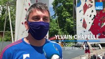 Voiron : l’équipe de France d’escalade grimpe masquée