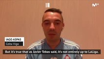 Iago Aspas keen to get back to football with Celta Vigo