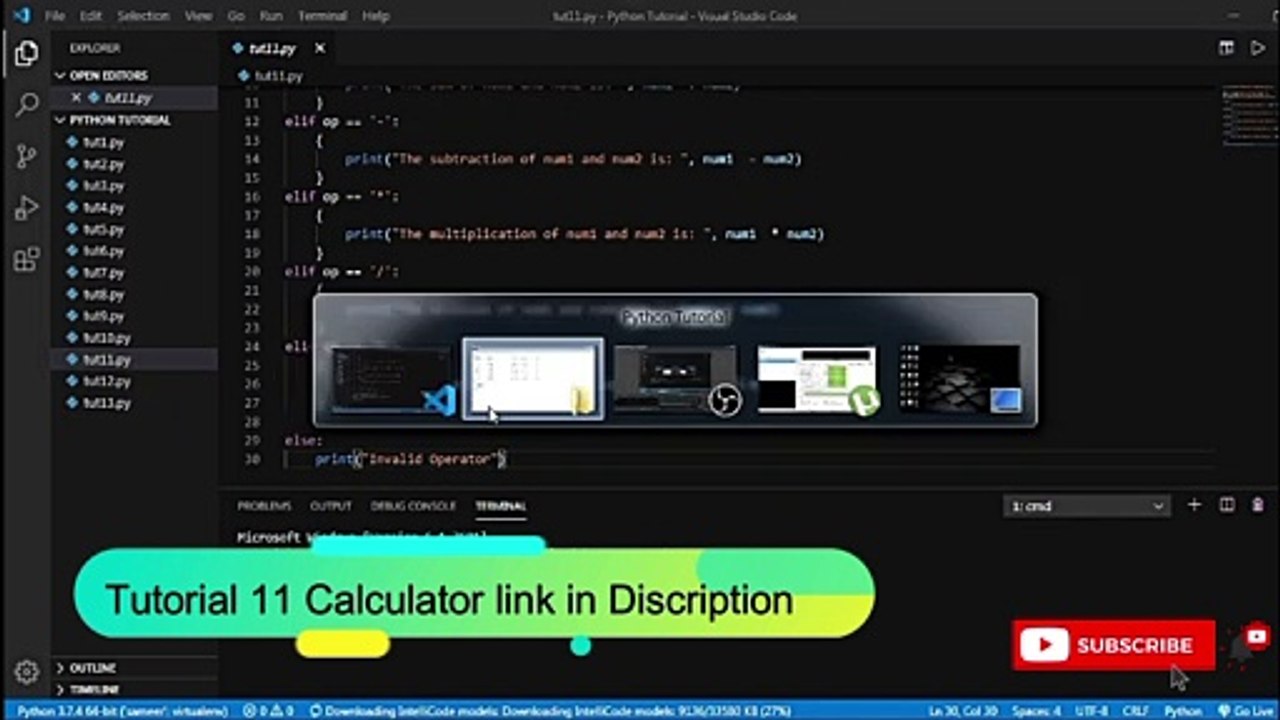 how to make .exe of python program