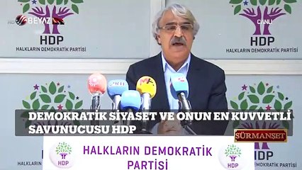 HDP Eş Başkan Sancar'dan hükümete tepki!