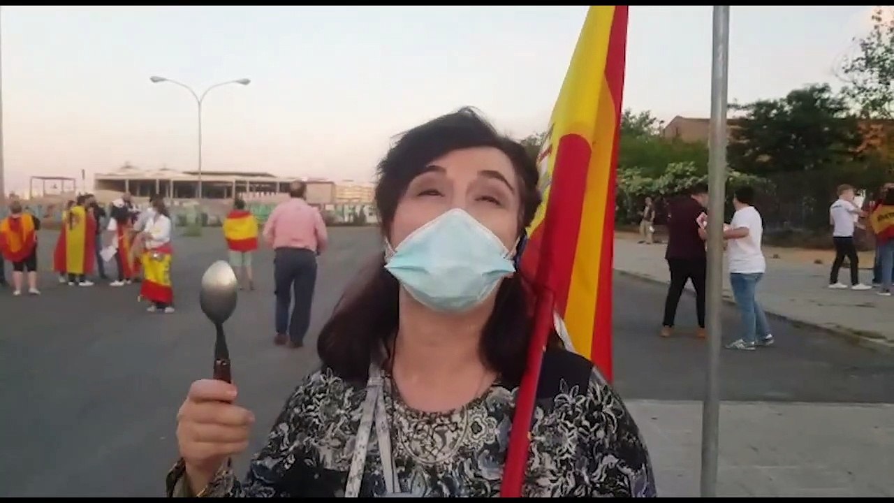 Los sevillanos contra Sánchez no son pijos- "Llevo dos meses sin cobrar"