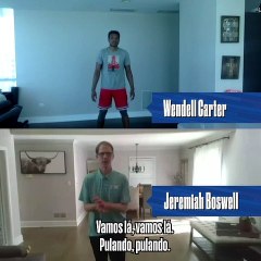 Jr. NBA at Home Workout Clip - Wendell Carter Jr. (Portuguese Subtitles)