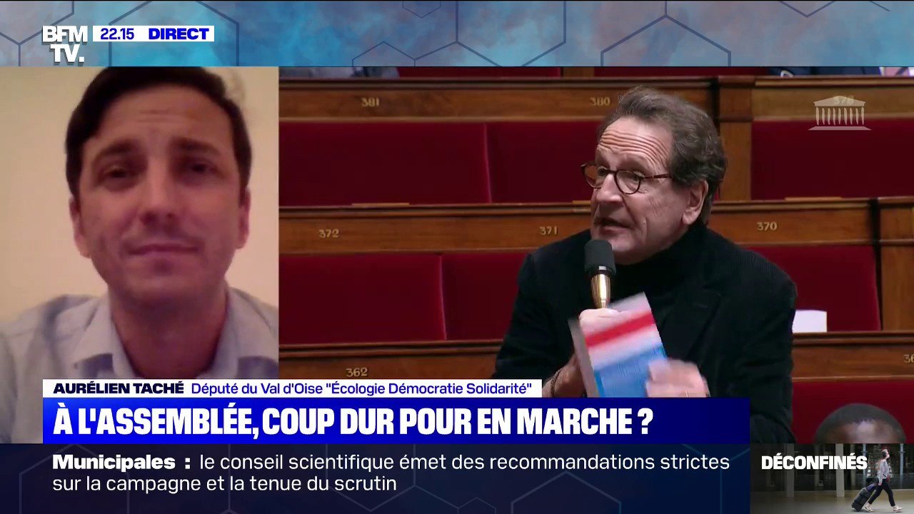 Taché sur LaREM: "Ça a été totalement impossible de faire vivre le débat d'idées en interne"