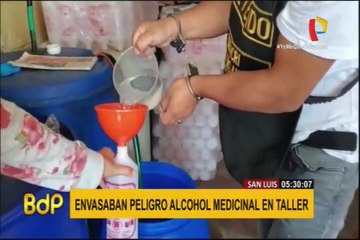 Download Video: Intervienen laboratorios clandestinos donde adulteraban productos de limpieza