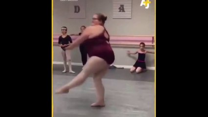 Ella es la Bailarina de balet mas gorda y tiene un bonito mensaje para el mundo Una Historia ox