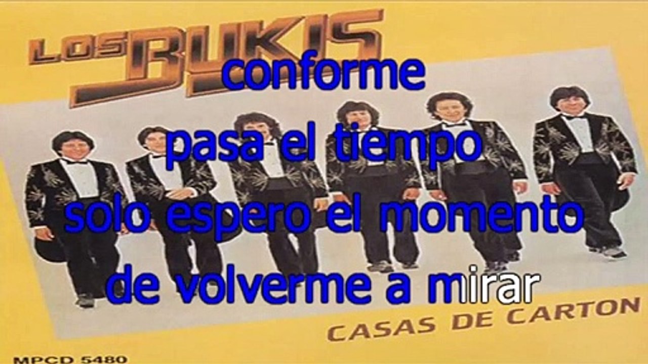 A Aquella - Los Bukis - Karaoke - Letra