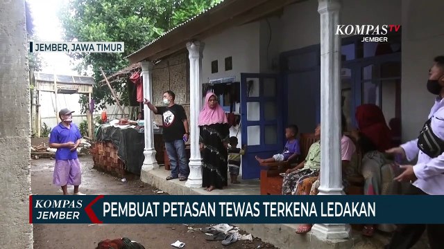 Tewas Terkena Ledakan Petasan yang Dibuatnya Sendiri