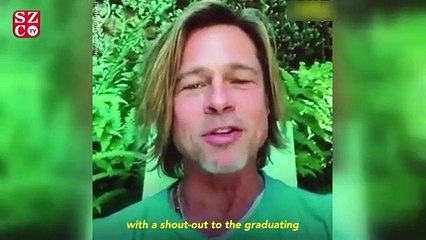 Brad Pitt'ten motivasyon videosu