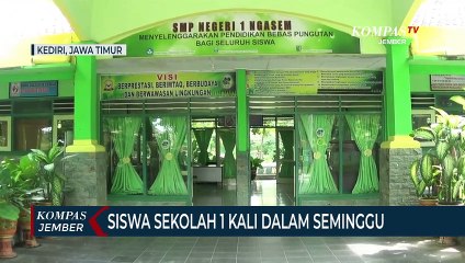 Siswa Sekolah Sekali dalam Seminggu Saat Normal Baru