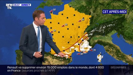 Une journée douce et ensoleillée sur toute la France avant l'arrivée de quelques orages dans le sud-est