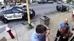 Video obtained by CBS News shows what appears to be the start of the interaction between George Floyd and Minneapolis police officers from a nearby restaurant’s security camera. The restaurant owner tells CBS News that