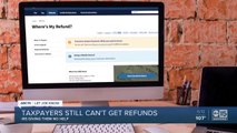 Taxpayers still cant get refunds from IRS