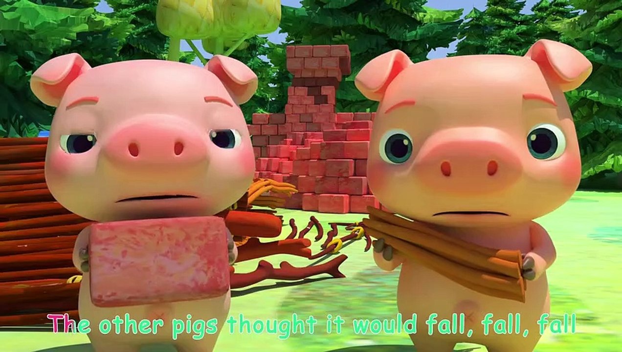 Three Little Pigs | CoComelon Nursery Rhymes & Kids Songs