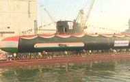 INS Karanj, 3rd Scorpene class submarine, launched by Indian Navy