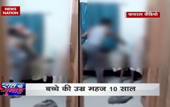 Shocking! Bengaluru man beats his son mercilessly, wife records video